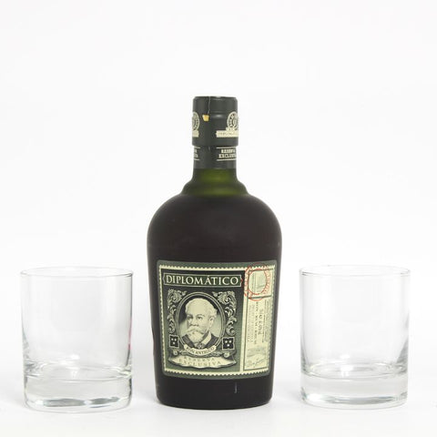 Diplomatico Rum and glasses gift set