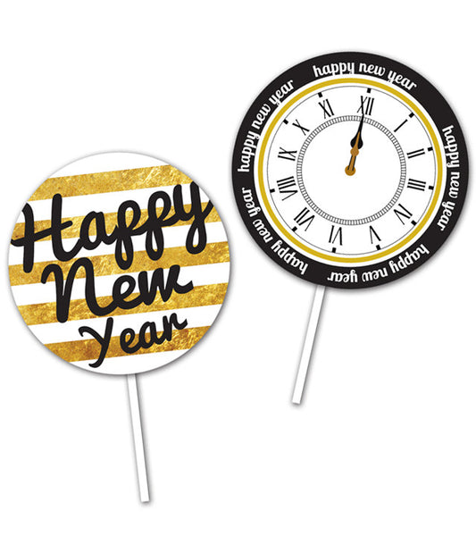 Happy New Year - Party Photo Booth Props - MyPaperDot