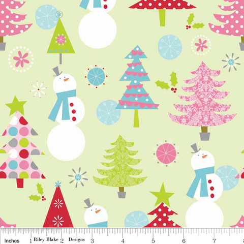 Pixie Noel Pixie Floral White by Tasha Noel for Riley Blake - Fabric  Collection - mytimelessday – My Timeless Day Quilting & Sewing