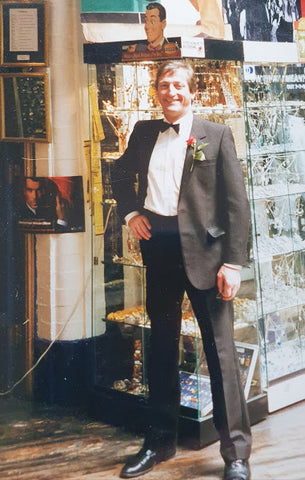 David in our original Leeds shop 1990