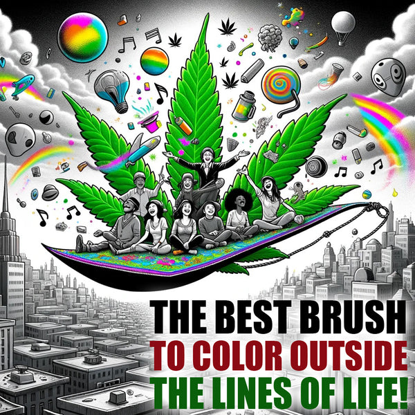 Weed: The best brush to color outside the lines of life!