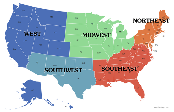 A Region-By-Region Guide to How the U.S. Feels About Weed