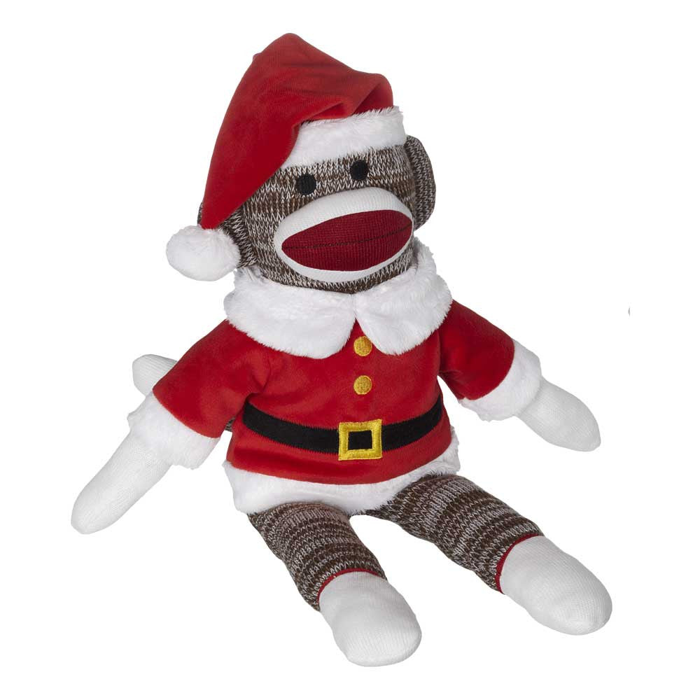 christmas sock monkey