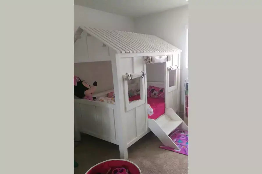 Space saving loft beds for kids