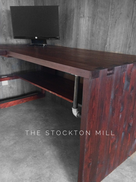 waterfall desk