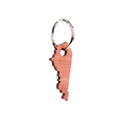 Kentucky Map Keychain