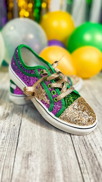 on The Right Path Star/Glitter Sneakers