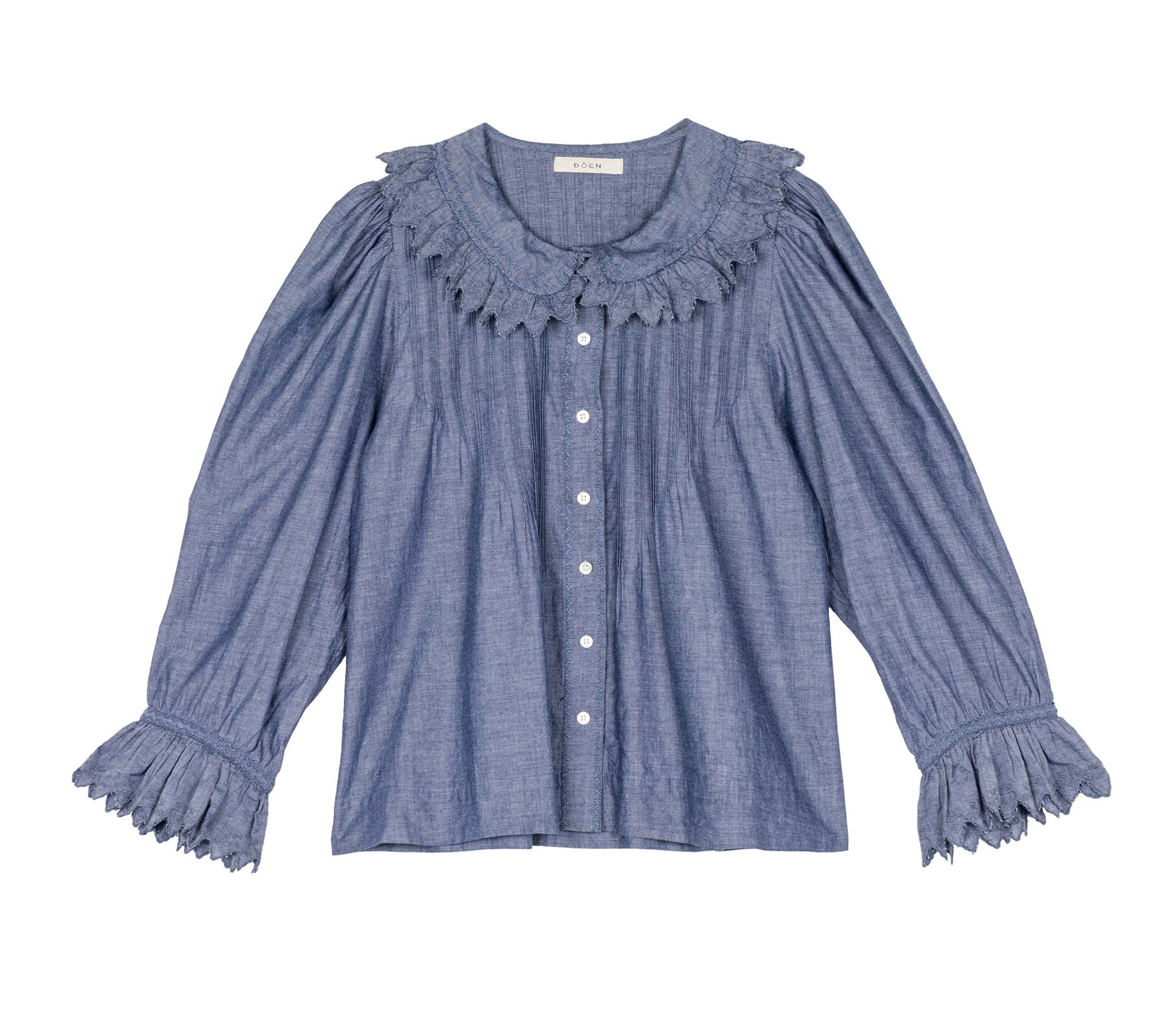 HICKORY TOP -- BLUE CHAMBRAY