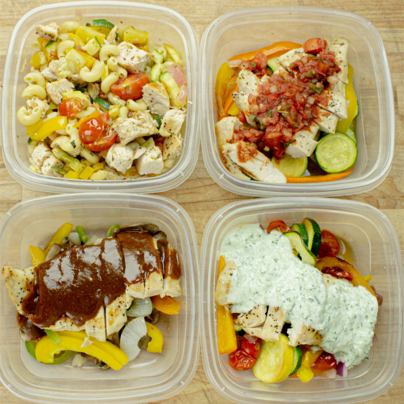 Meal Prep Chicken & Quinoa 5 Ways