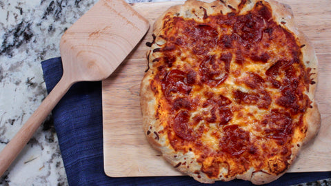 pepperoni-air-fryer-pizza-oven