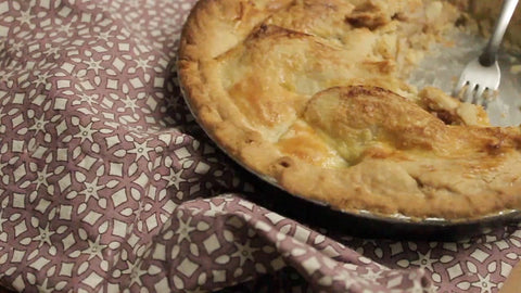 apple pie made in the pressure oven