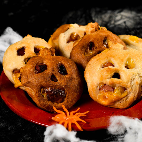 Air-Fryer-Halloweenie-Pockets