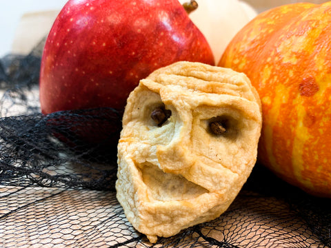 Shrunken apple "head"