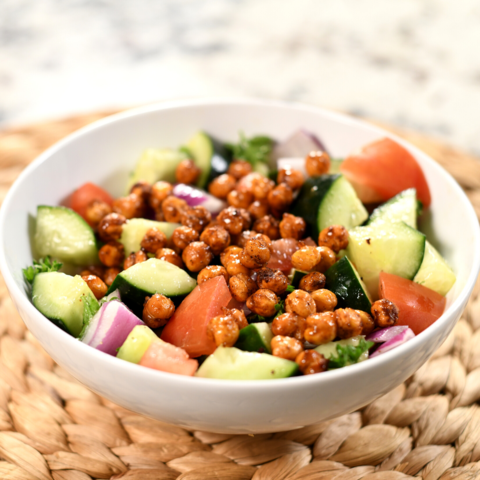 air-fryer-honey-roasted-chickpeas