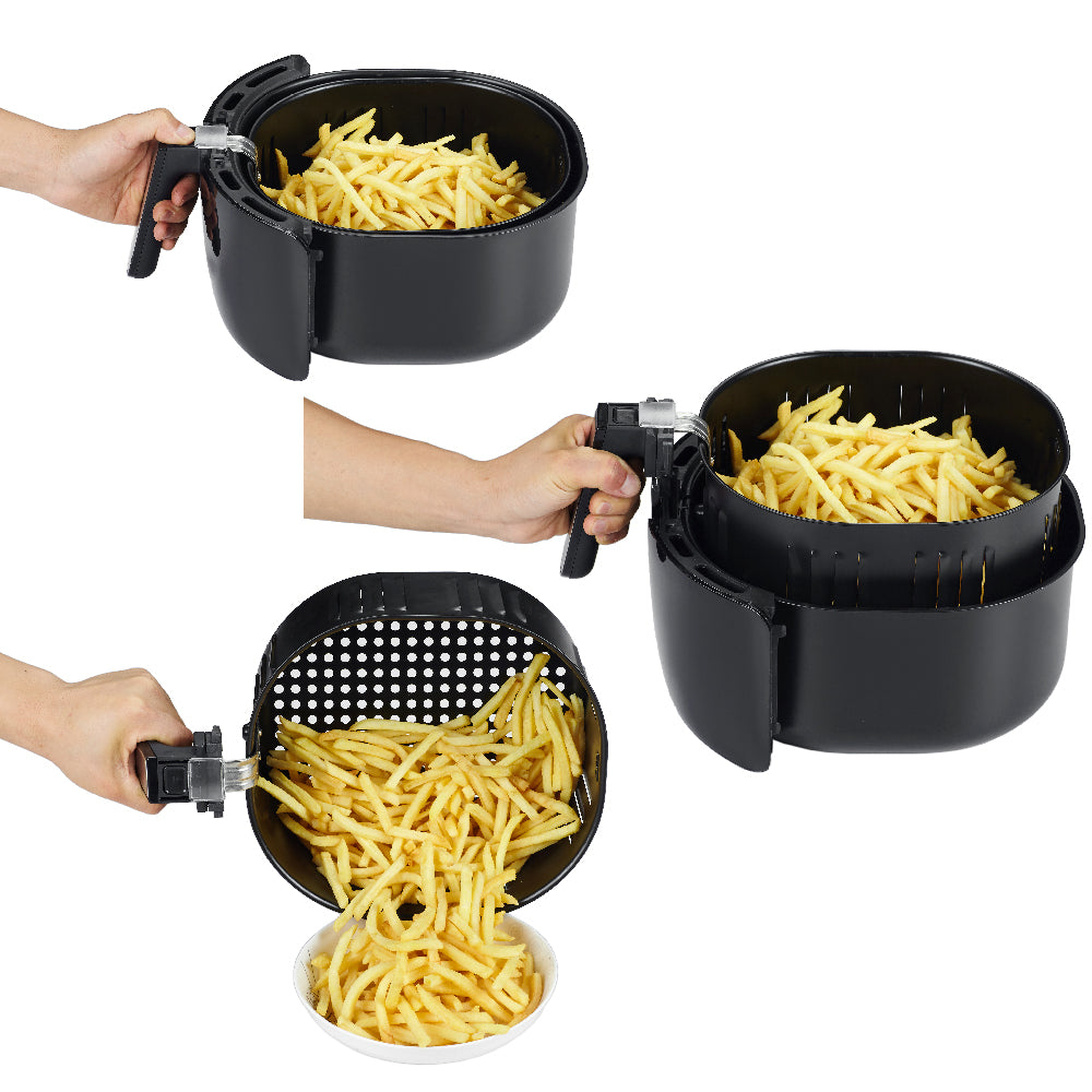 8 Inch Accessoires De Friteuse 10 Pièces Pour Gowise Phillips Cozyna Airfryer  XL 3.8QT-5.8QT, Cadeau Supplémentaire 4PCS Aiguille Barbecue(Black 10 PCS)  : : Cuisine et Maison