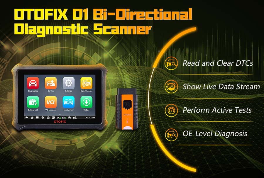 Autel OTOFIX D1 Bi-directional Car Diagnostic Scanner with All System