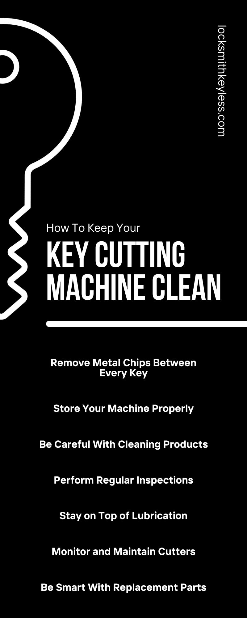 How To Keep Your Key Cutting Machine Clean