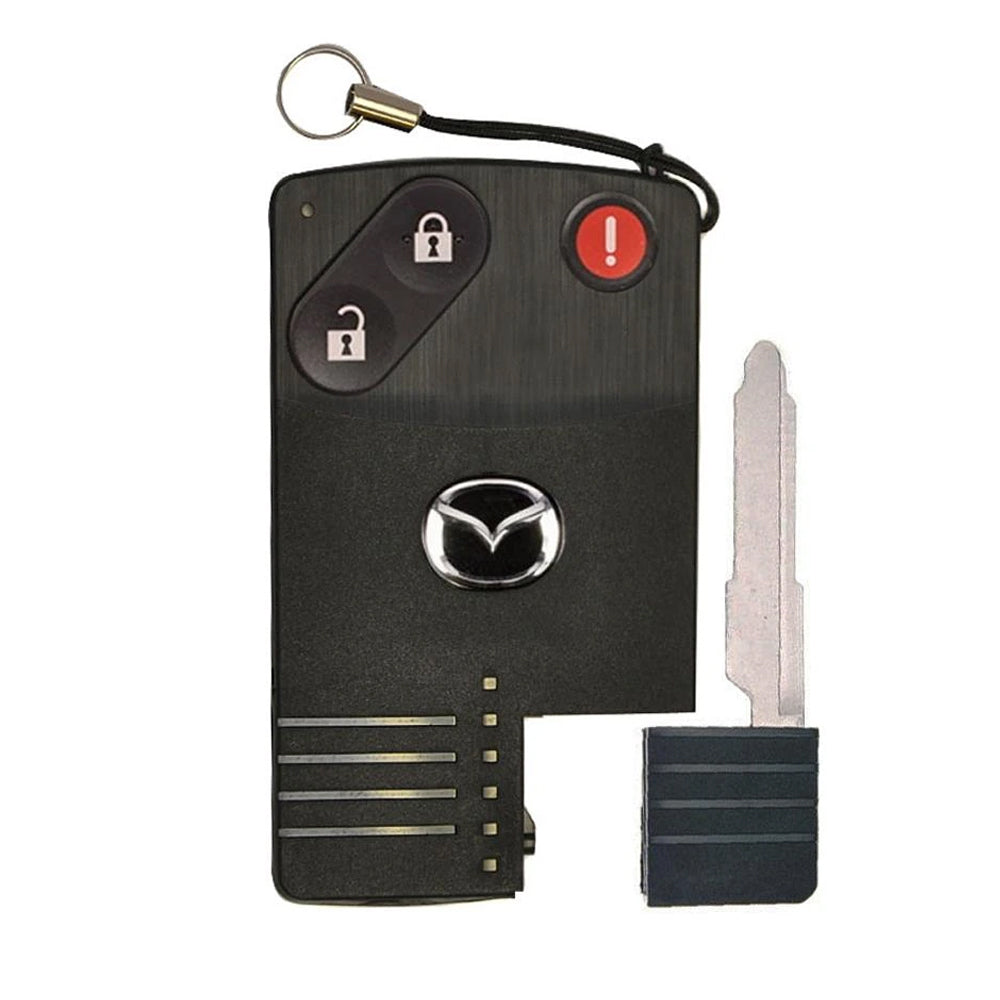 Smart Remote Card Key Compatible with Mazda 2006 2007 2008 2009 3B FCC# BGBX1T458SKE11A01