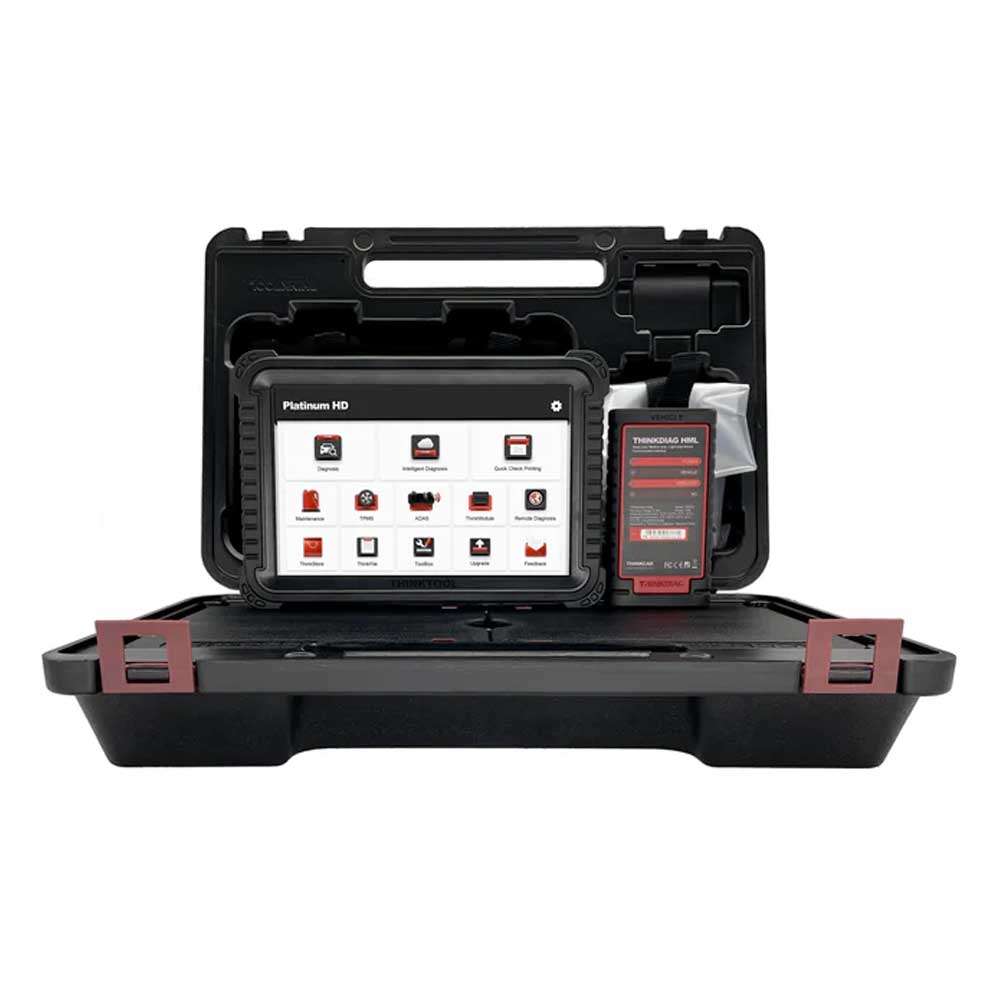 THINKCAR PLATINUM HD - 10 inch OBD2 Scanner Car Code Reader for Heavy