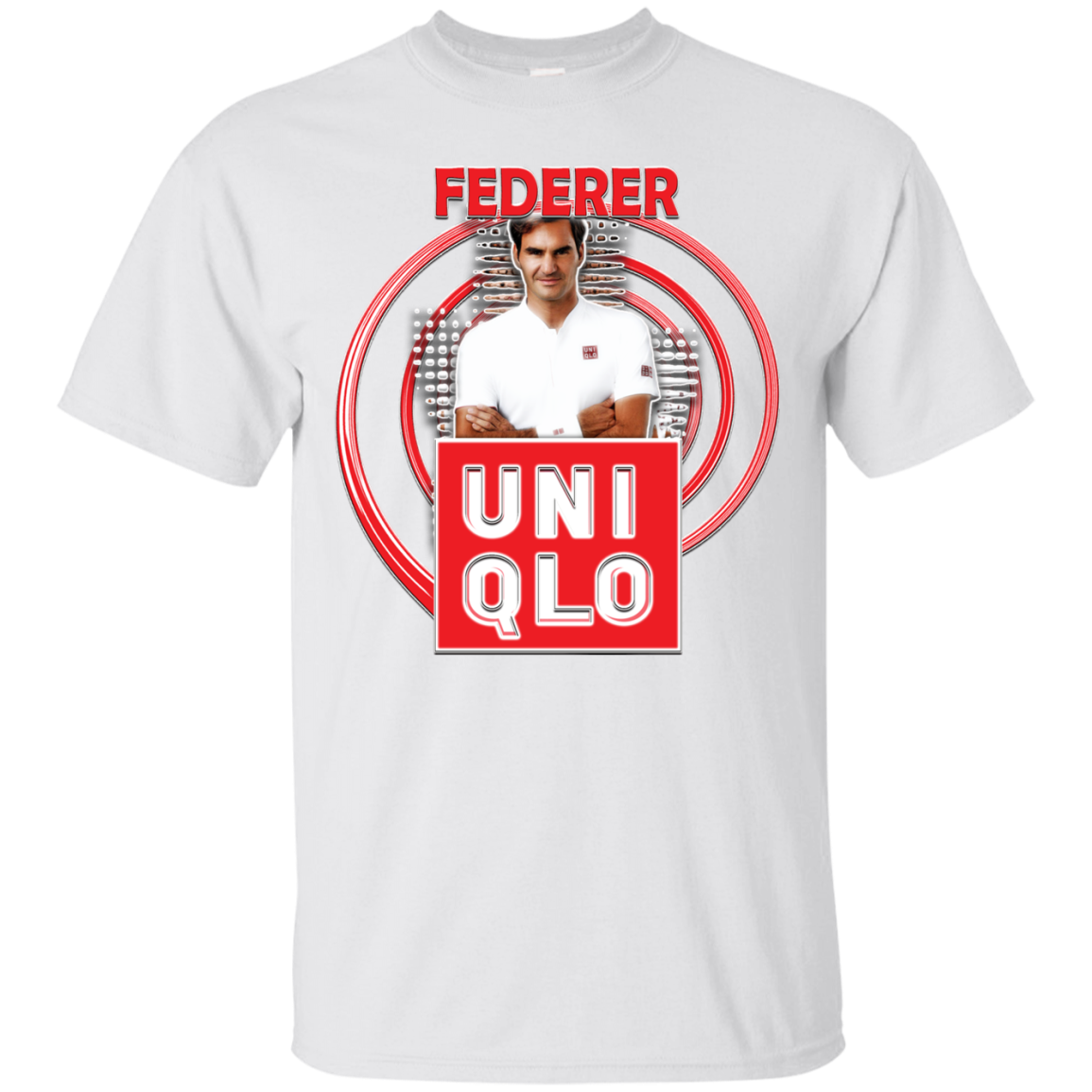 uniqlo roger federer t shirt