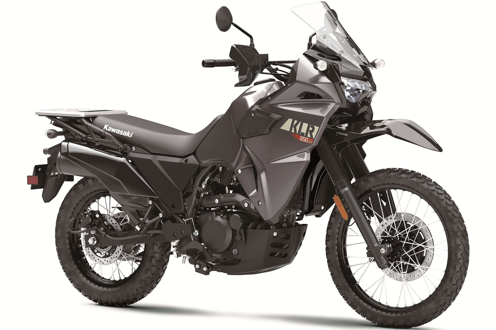 2023 Kawasaki KLR650 S in black