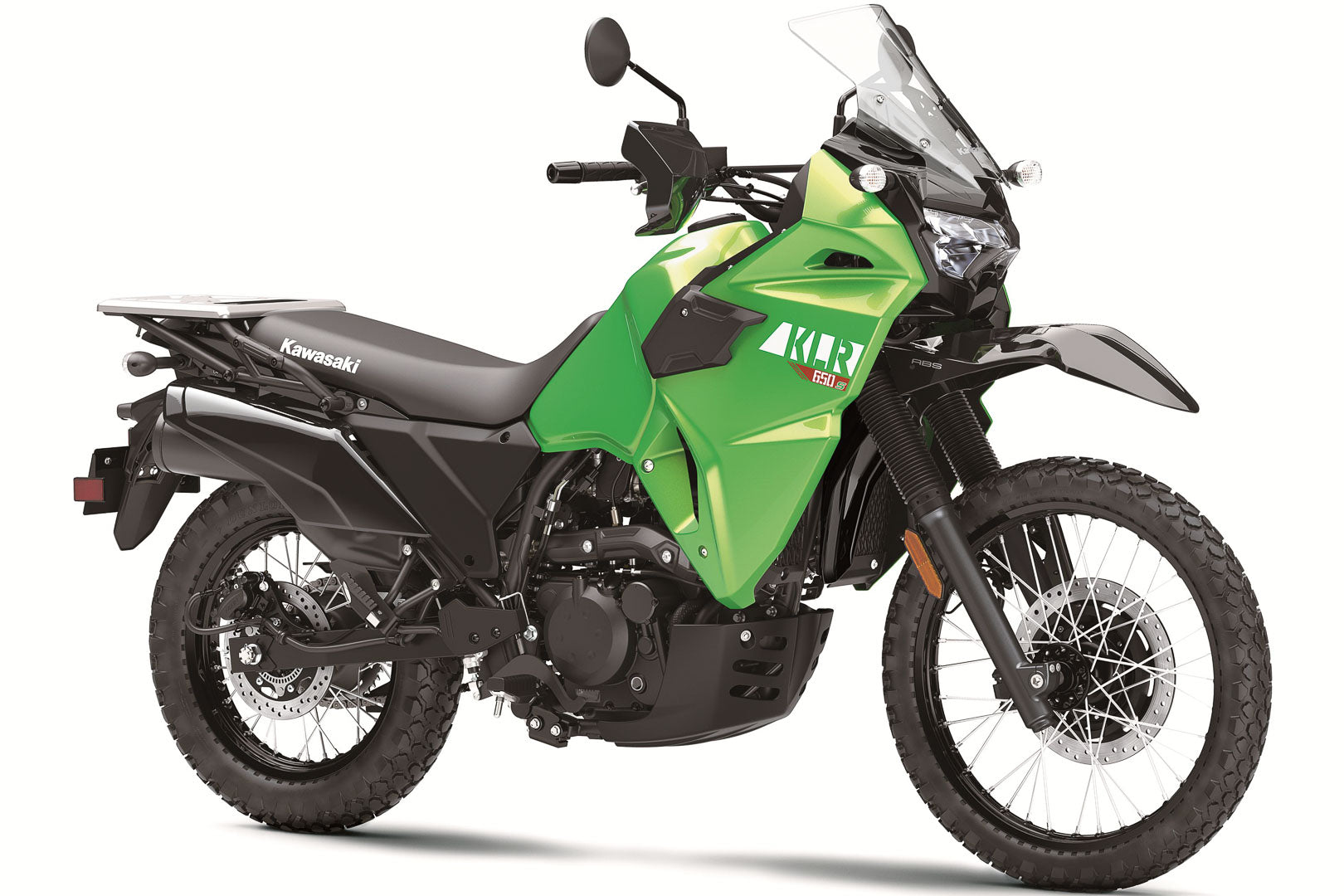 2023 Kawasaki KLR650 S in green