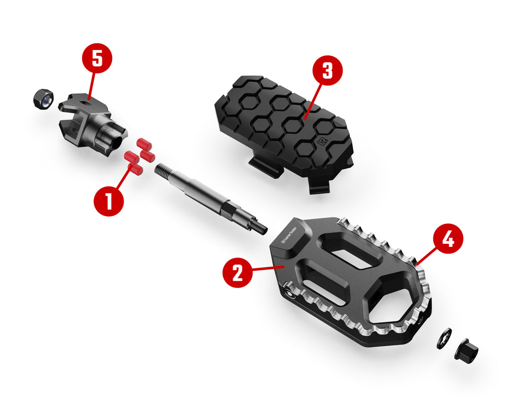 The MotoPegs - the World's BEST Foot Pegs for Adventure Motorcycles? 