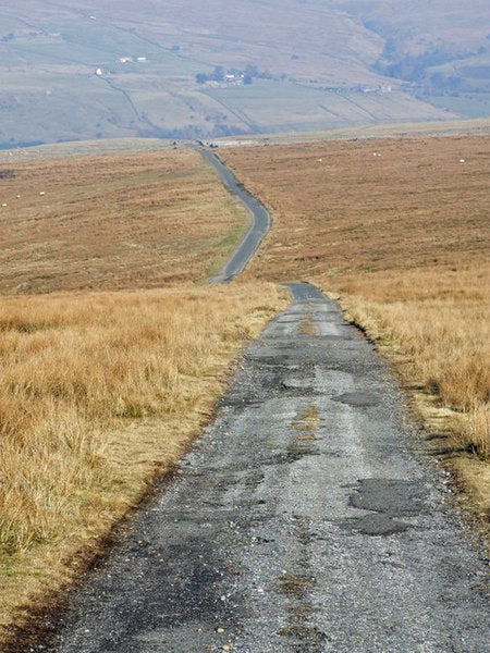 Grasshill Causeway has great roads for adventure motorcycling