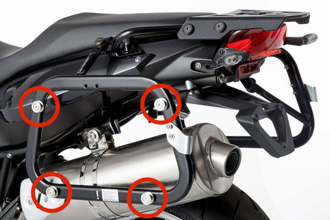 SW-MOTECH EVO Side Carrier  racks - BMW F800GS