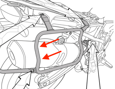 TOURATECH Evo X racks - BMW F850GS / Adventure