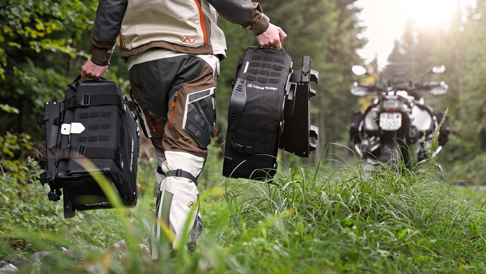 Rackless Motorcycle Bags