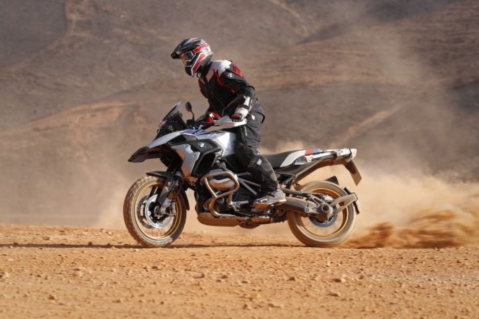 R 1250 GS BMW in the sand