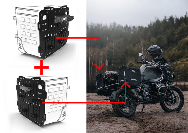 MotoBags by Lone Rider: Adventure Motorcycle Panniers