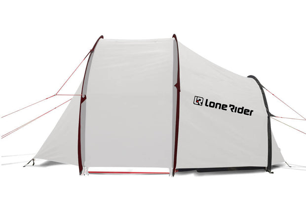 white camping tent