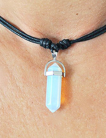 Sea Opal Opalite Necklace