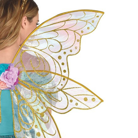 Glittery Gold Fairy Wings