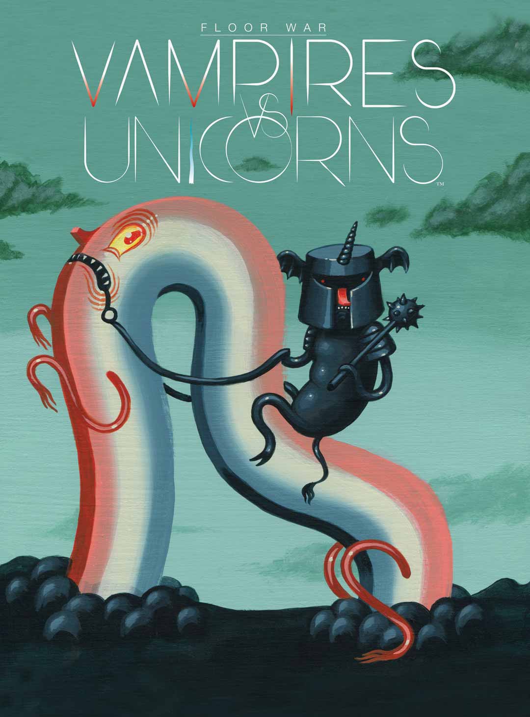 Vampires vs Unicorns Graphic