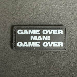 GAME OVER MAN! PVC MORALE PATCH - Tactical Outfitters