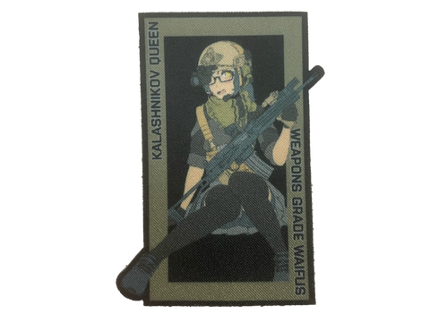 Girls Frontline Gun Warrior Tactical Embroidery Patches Team Two Dimensions Anime  Military Badge For Clothes Backpack