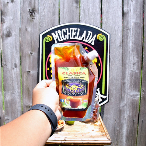 Limomix Michelada, beer drinking mix in a novelty dispenser fun for parties  and family reunions