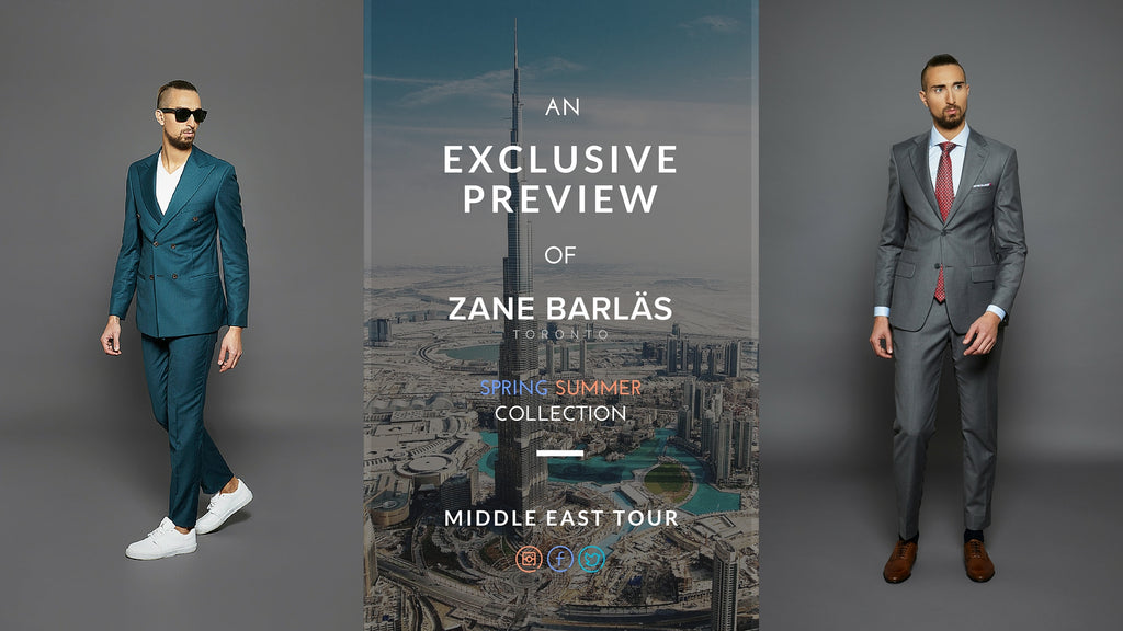 Zane Barlas Dubai Riyadh Middle East Trunk Show Event