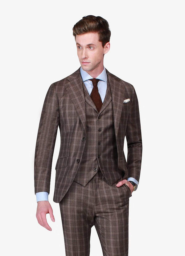 Brown Check Suit – Zane Barläs