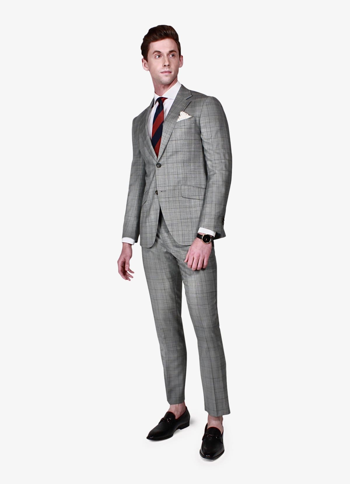 Oxford Grey Check Suit – Zane Barläs