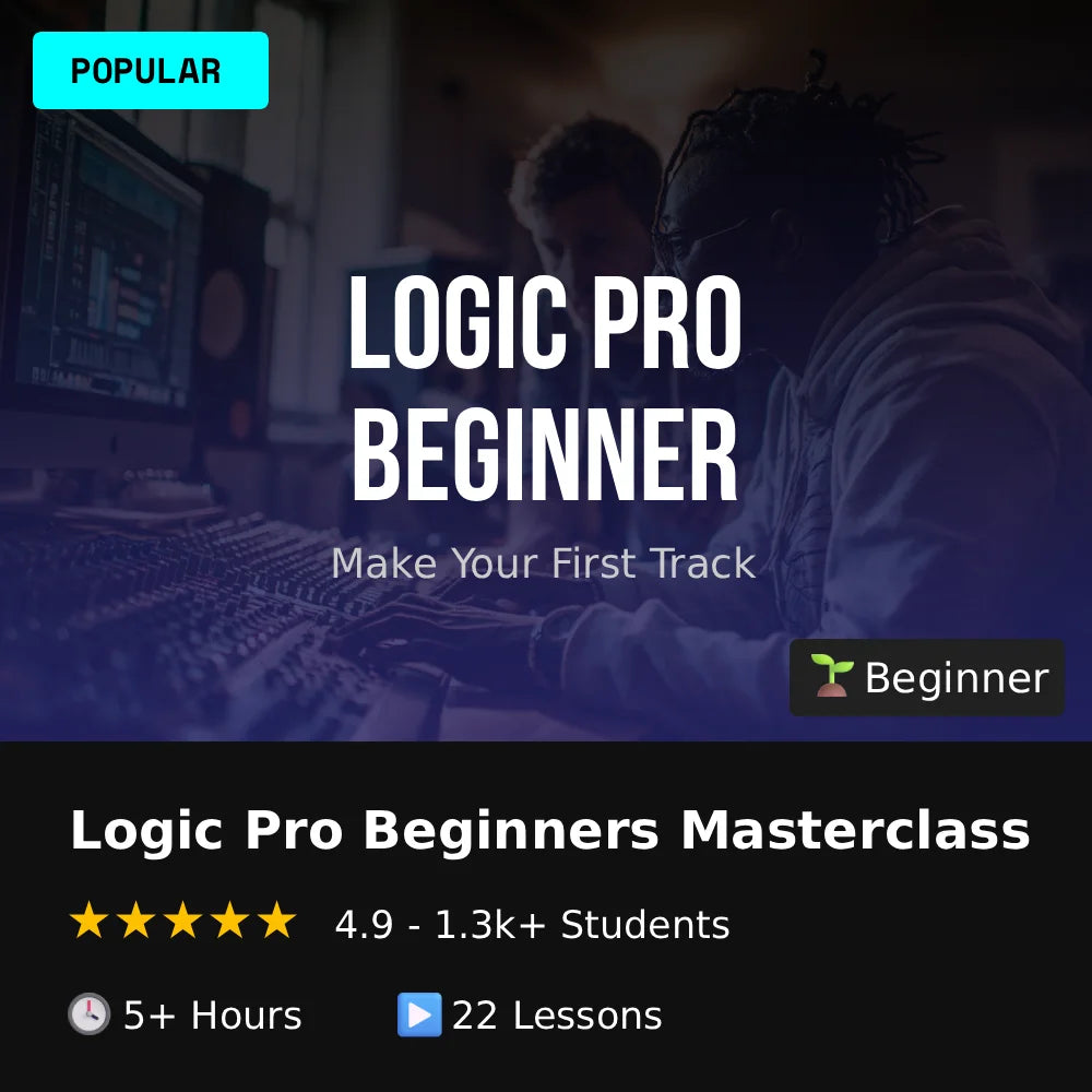 Logic Pro X Tutorial For Beginners