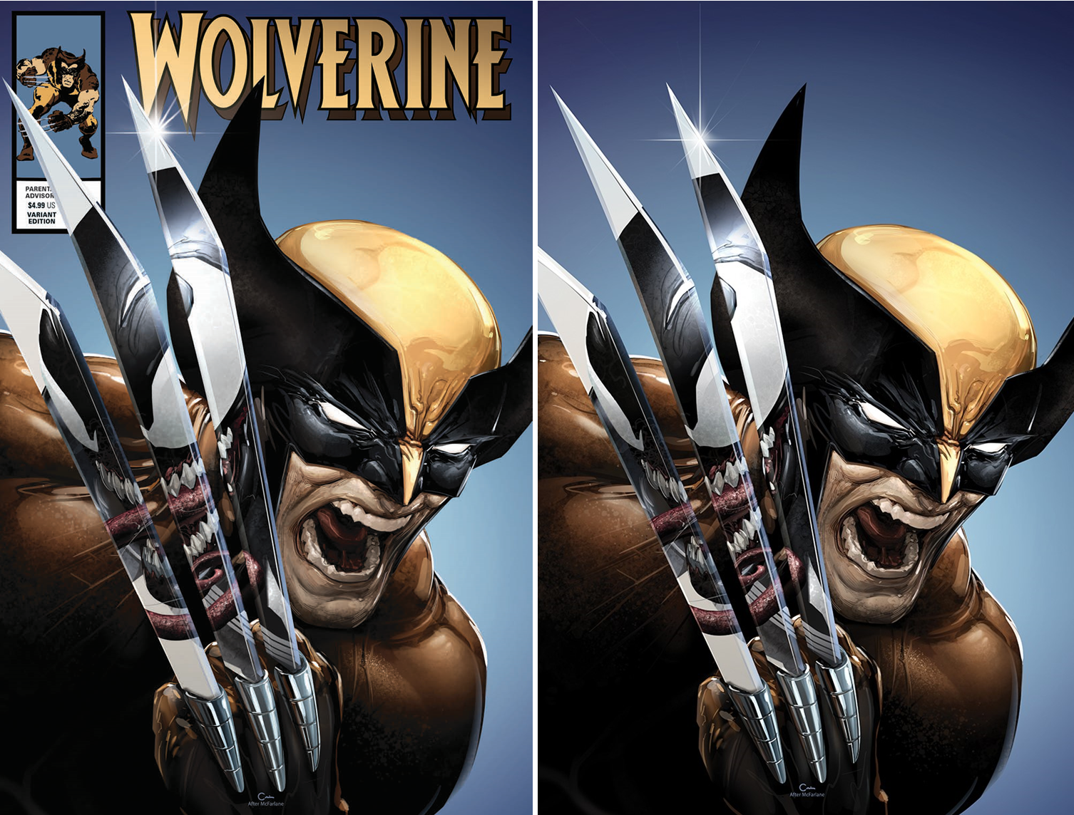 WOLVERINE #8/#350 CLAYTON CRAIN VARIANT OPTIONS