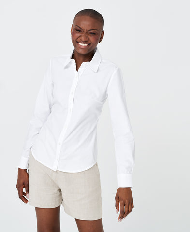 The Organic Cotton Classic Shirt - White