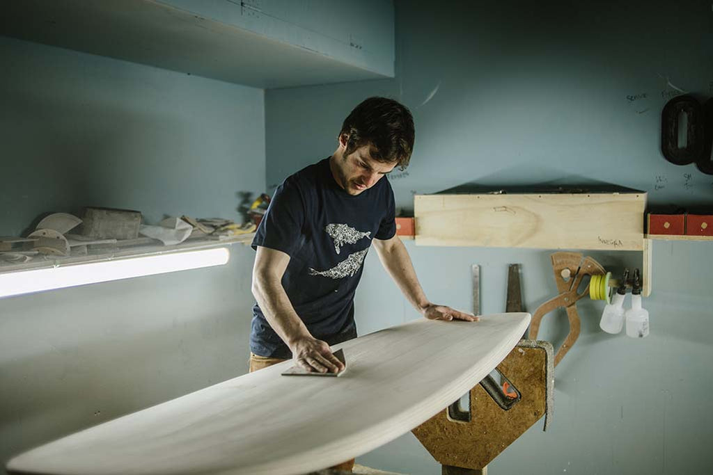 Organic Dynamic, Surfboard Shaper, Sustainable Coastlines, The Paper Rain Project 