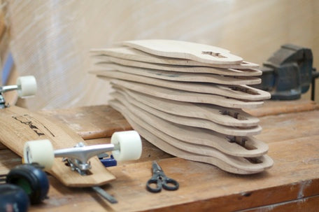 Recycled Wine-barrel Longboards by The Paper Rain Project