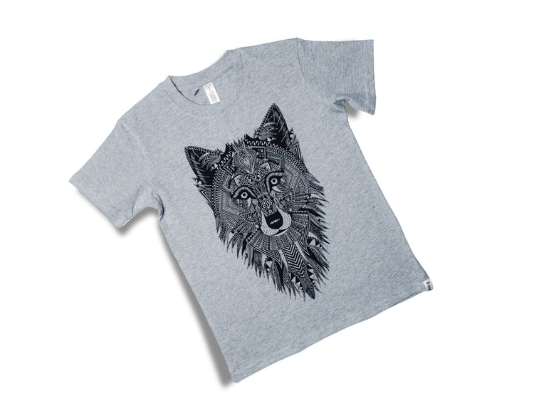 boys wolf t shirt