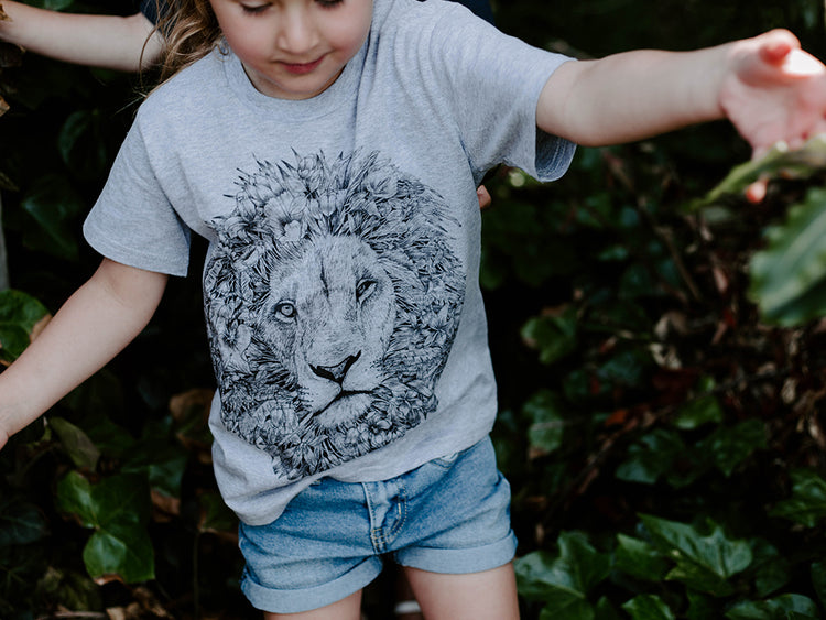 lion t shirt for kids